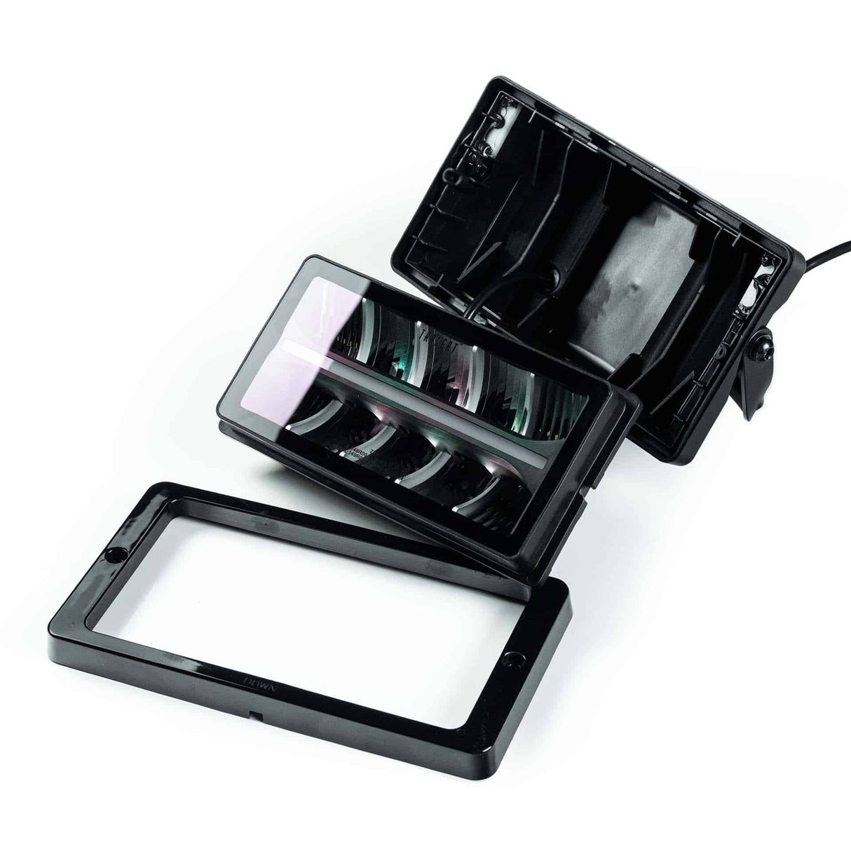 TRALERT® Atlas 220 LED Driving Lights – 12–24V with Dual Colour Position Light