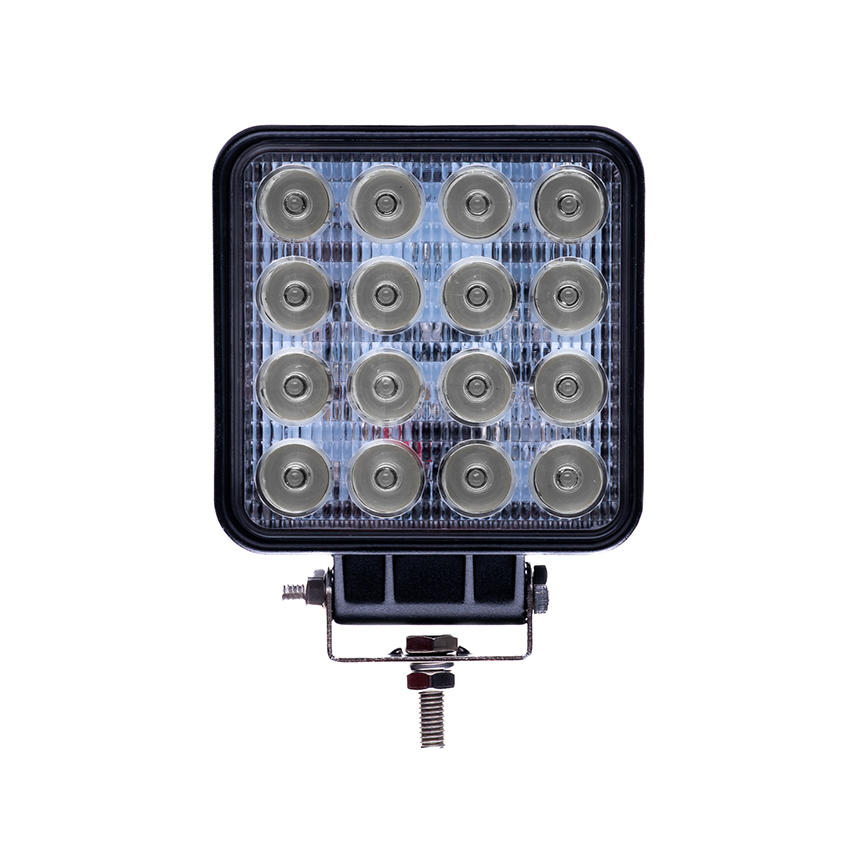 Lightbar UK 48W Square LED Worklight Lamp 12/24V