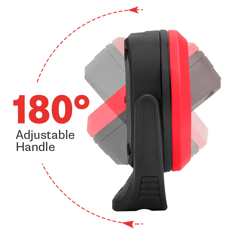 LED Autolamps Dual-Beam Rechargeable Mini Workshop Work Light (100mm)