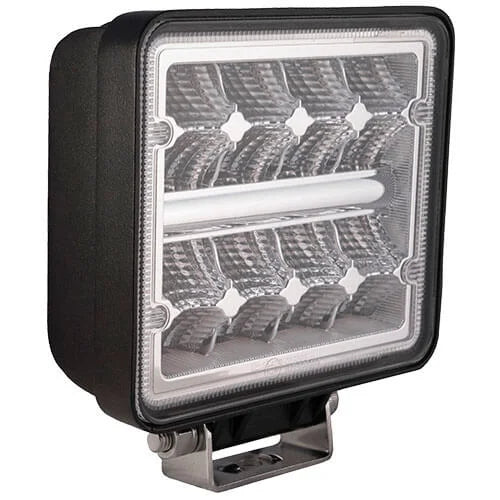TRALERT® Onix LED Work Light – 2272lm Flood Beam, 12–24V with DT Connector
