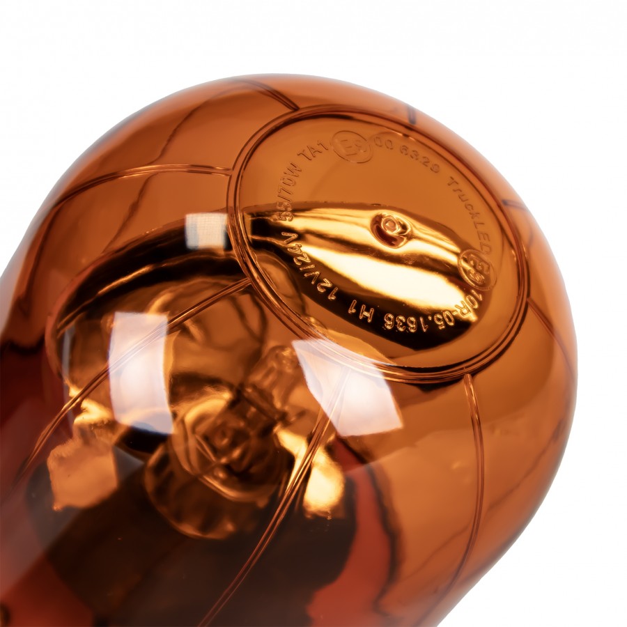 R65 AGRI Flexi DIN Pole Mount Halogen Rotating Flashing Beacon