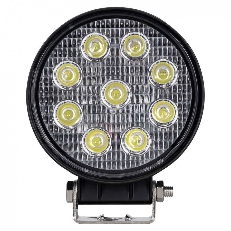 Lightbar UK 27W Round LED Utility Worklight Lamp