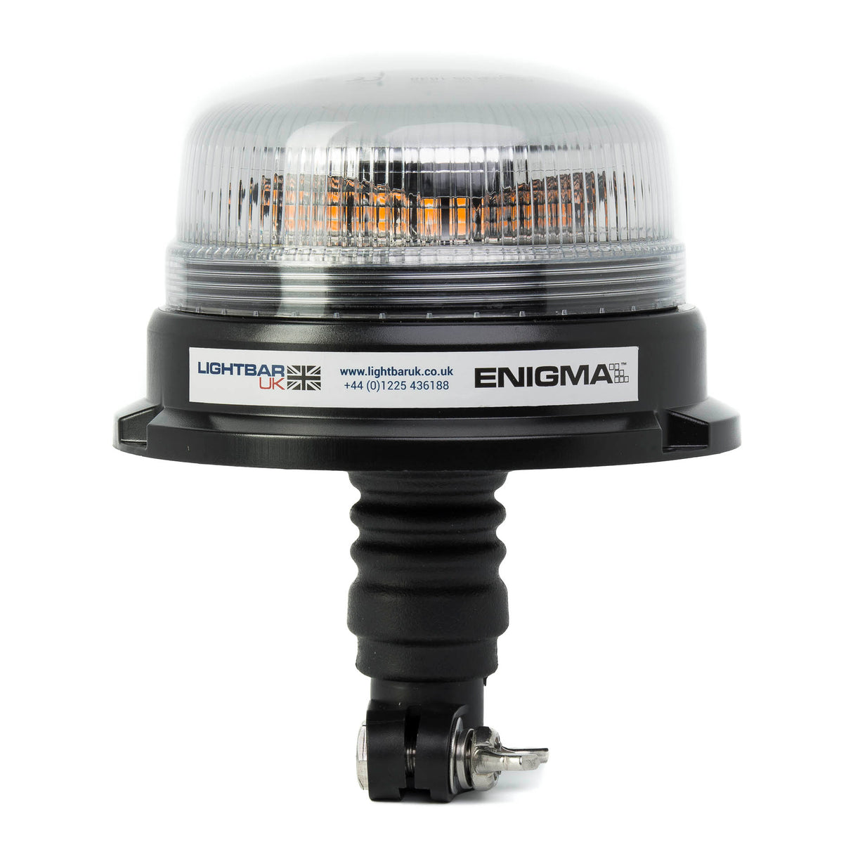Lightbar UK Enigma ECE R65 Heavy Duty LED Flashing Beacon - Flexi DIN