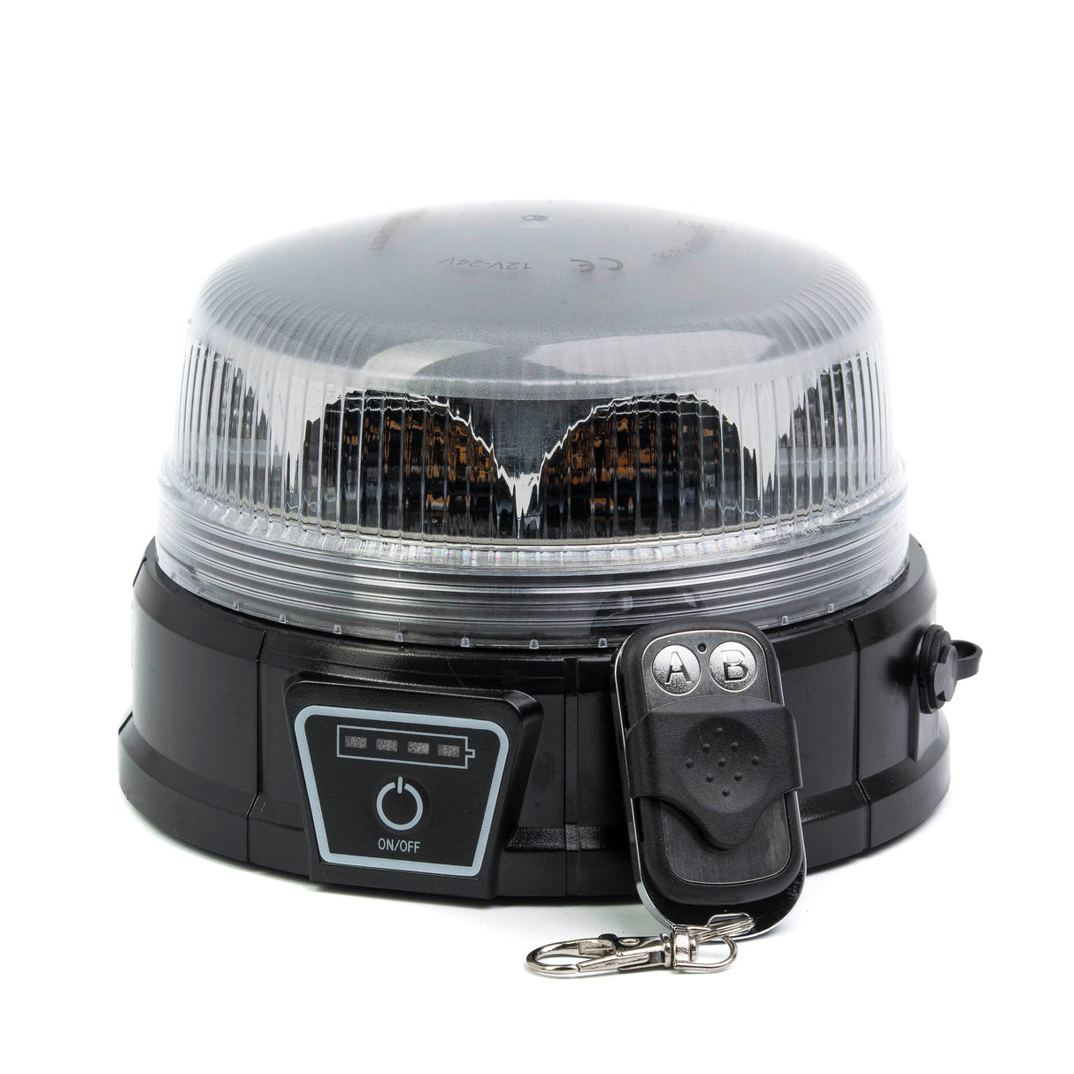 Lightbar UK Enigma WireFree LED Rechargeable R65 & CAP168 LED Flashing Beacon - Magnetic