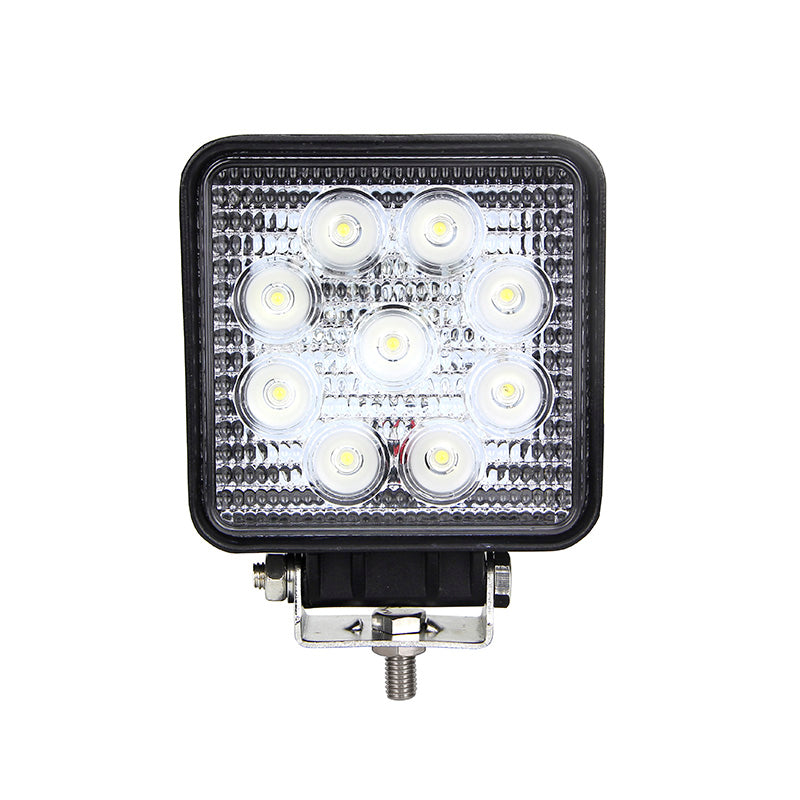 LED Autolamps Square 9 x 3W LED Work Lamp 27W