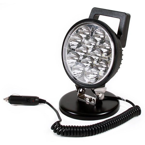 Durite 12 x 3W LED Work Lamp with Handle and Magnetic Base - 12/24V