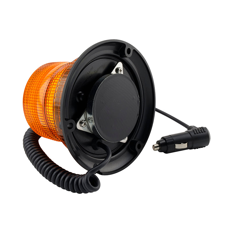 LED Autolamps Compact Amber Warning Beacon - Magnetic Mount