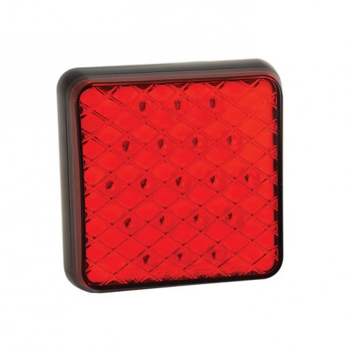 LED Autolamps Square Slim-line Rear LED Fog Lamp