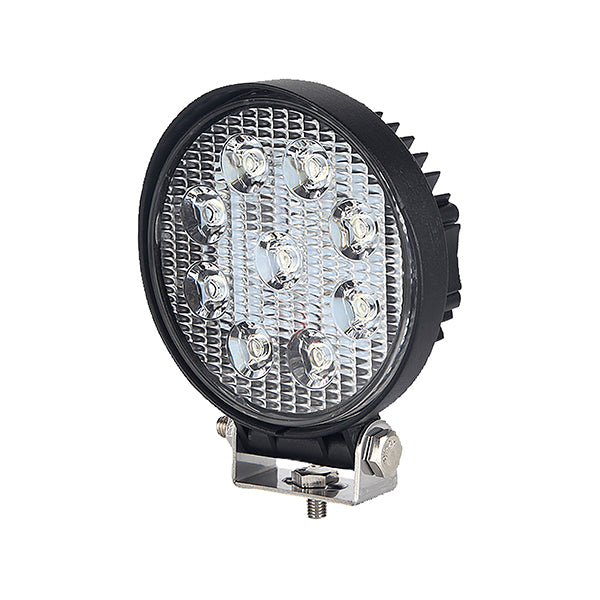 Durite 9 LED 27W Work Lamp Round 1800 Lumens