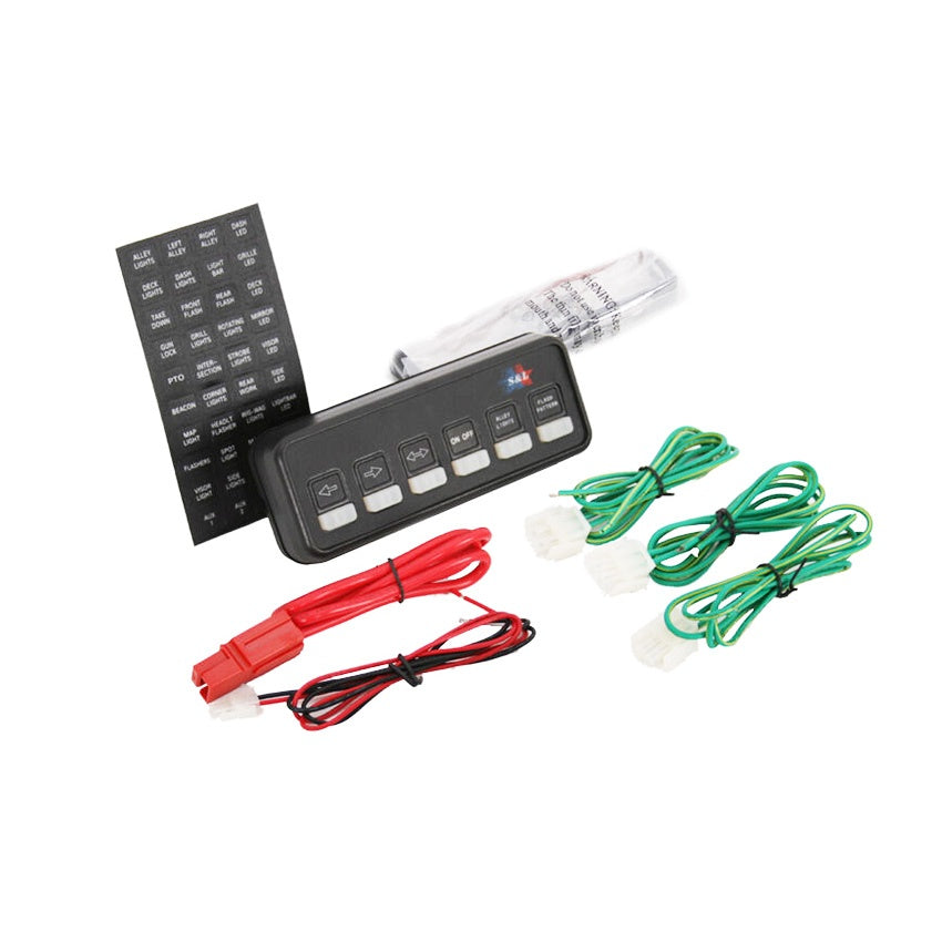 BR990 6 way Switch Panel