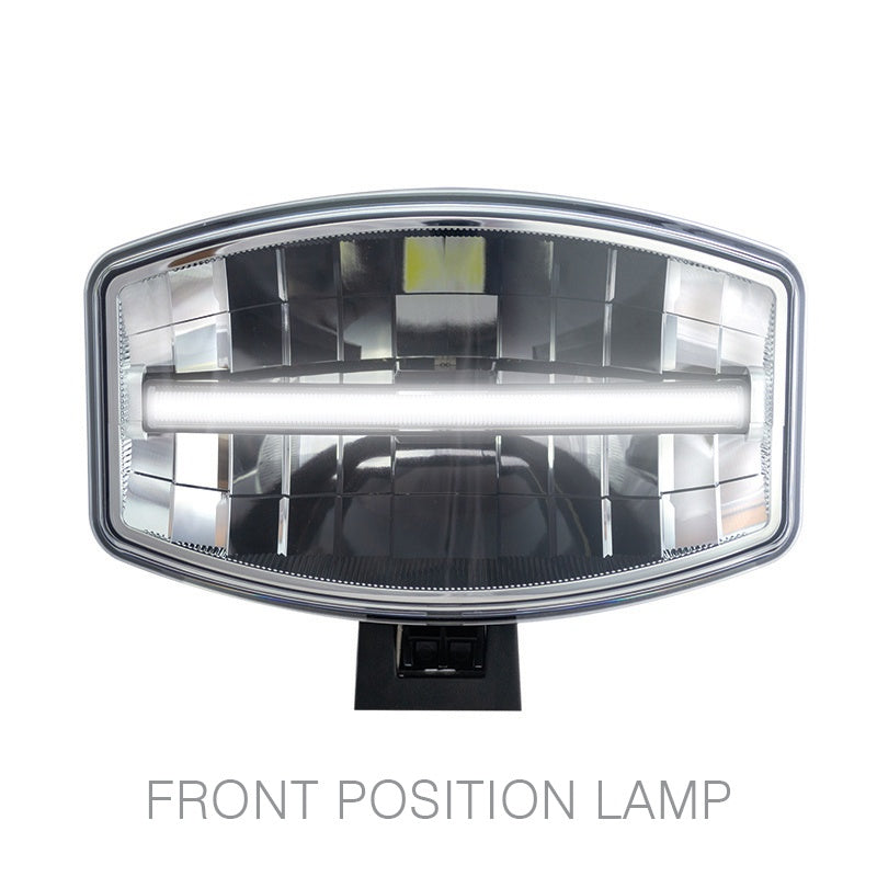 LED Autolamps 245 Oval LED Driving Lamp with Front Position Lamp