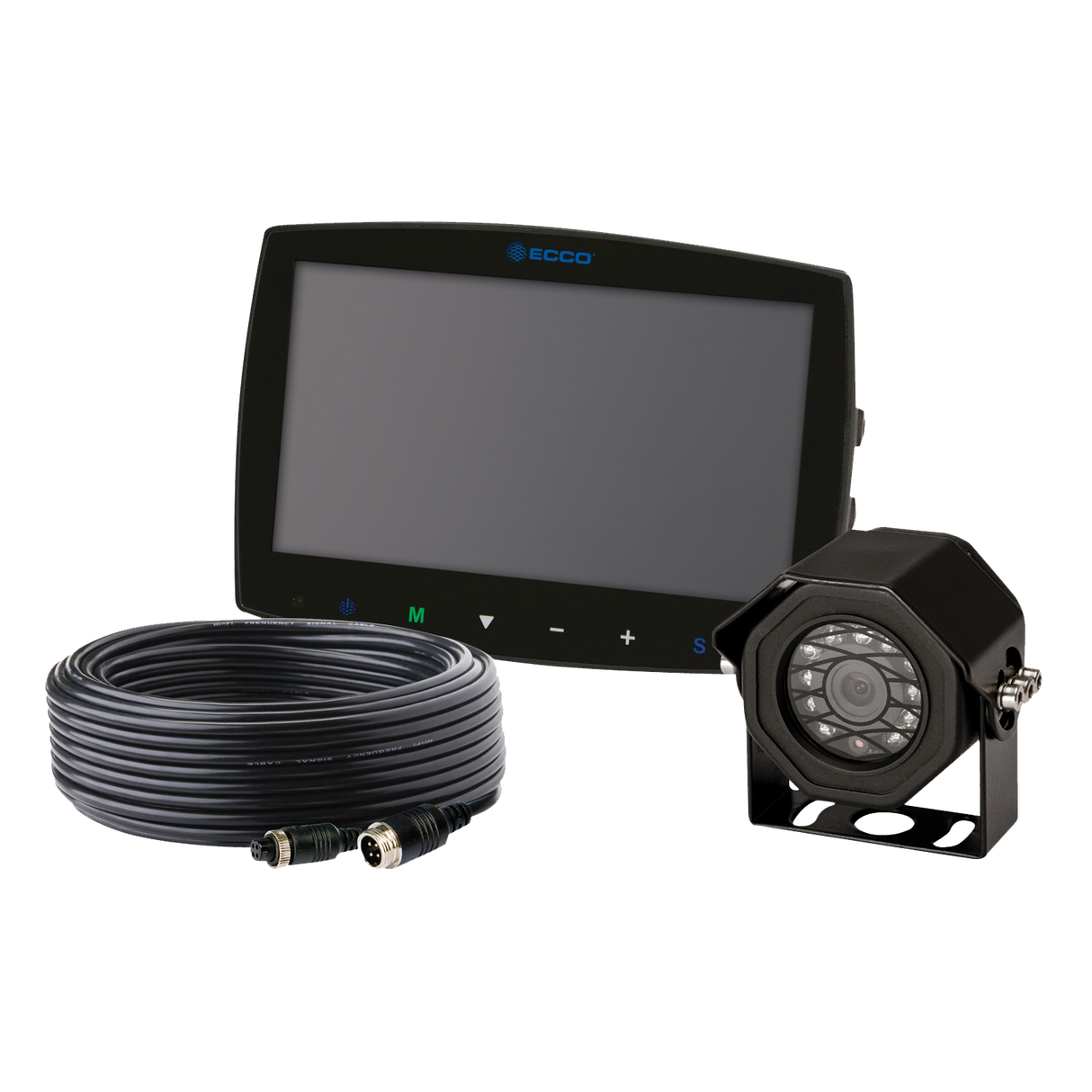 ECCO EC7003-SVK 7" LCD Colour System Reversing Camera Kit