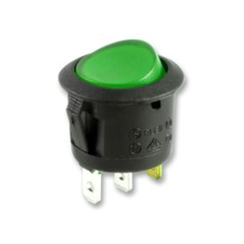 Round Rocker Switch 12V