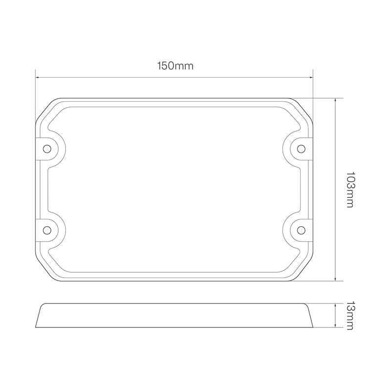 LED Autolamps HD Series 24 LED R65 Heavy-Duty Warning Lamp - Amber