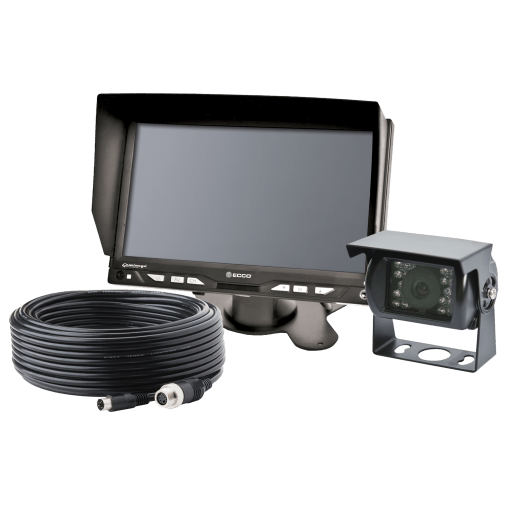ECCO K7000B Gemineye Wired 7" Expandable Reversing Camera System