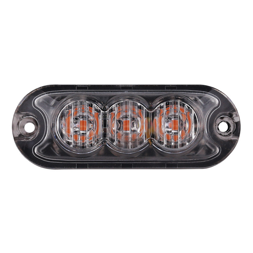 LAP Electrical KLED 3 LED Strobe Grill Light (IP69K) - Amber