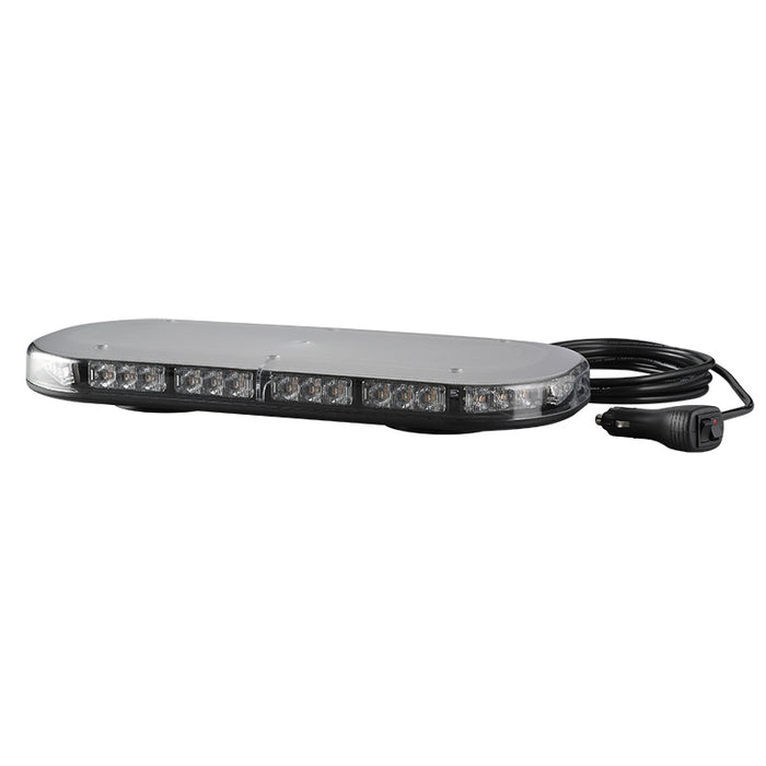 LED Autolamps ElectraQuip MLB 380 Low Profile LED Amber Roof Lightbar - Magnetic Vacuum Mount