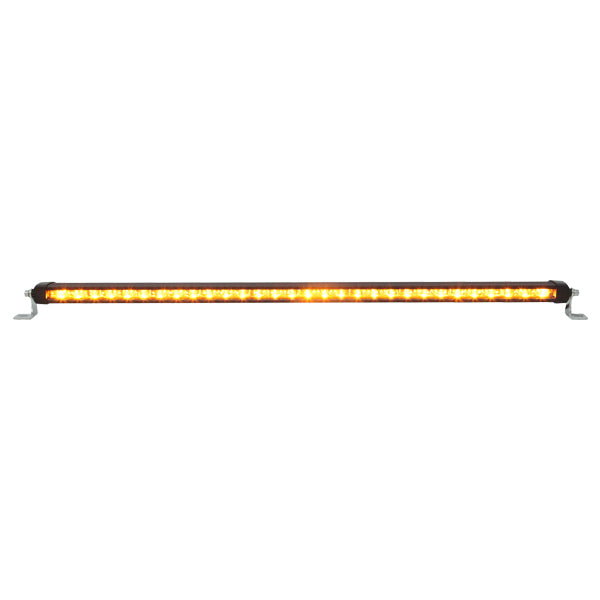 Durite R65 Slim Amber LED Warning Strobe Light Bar - 32"/850mm