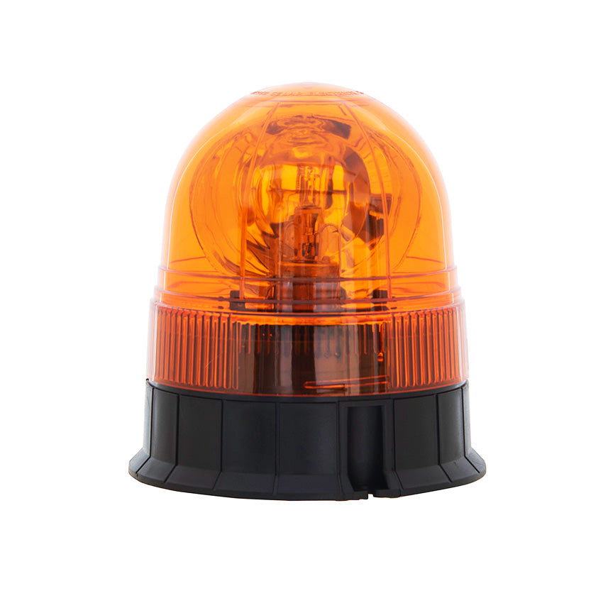 Halogen Rotating ECE R65 Flashing Beacon Three Bolt - Amber