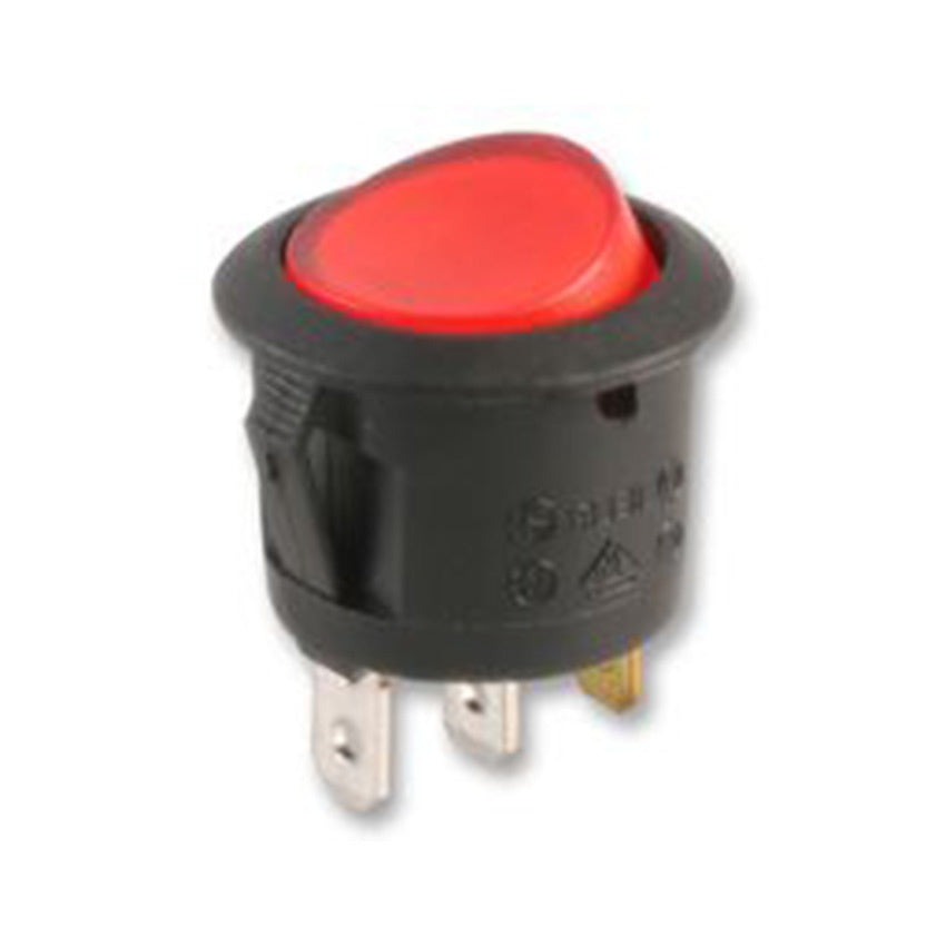 Round Rocker Switch 12V