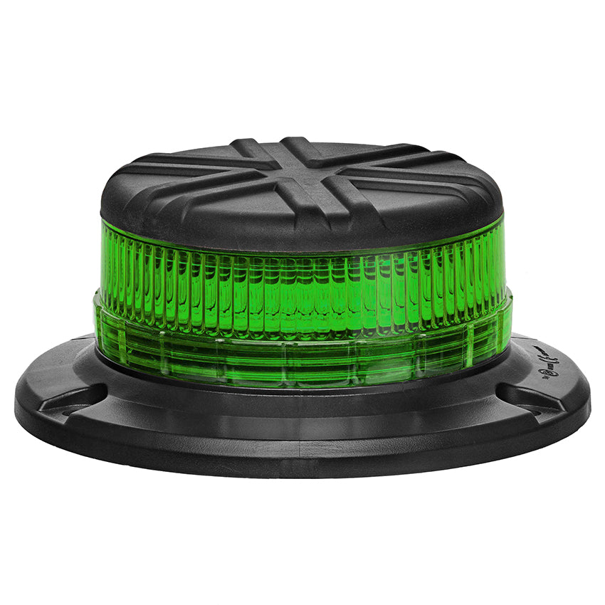 LAP Electrical VLPB Low Profile R65 LED Flashing Beacon - Three Bolt Mount