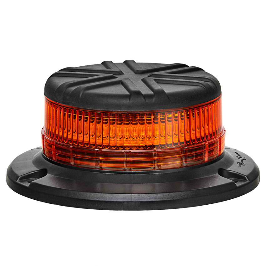 LAP Electrical VLPB Low Profile R65 LED Flashing Beacon - Three Bolt Mount