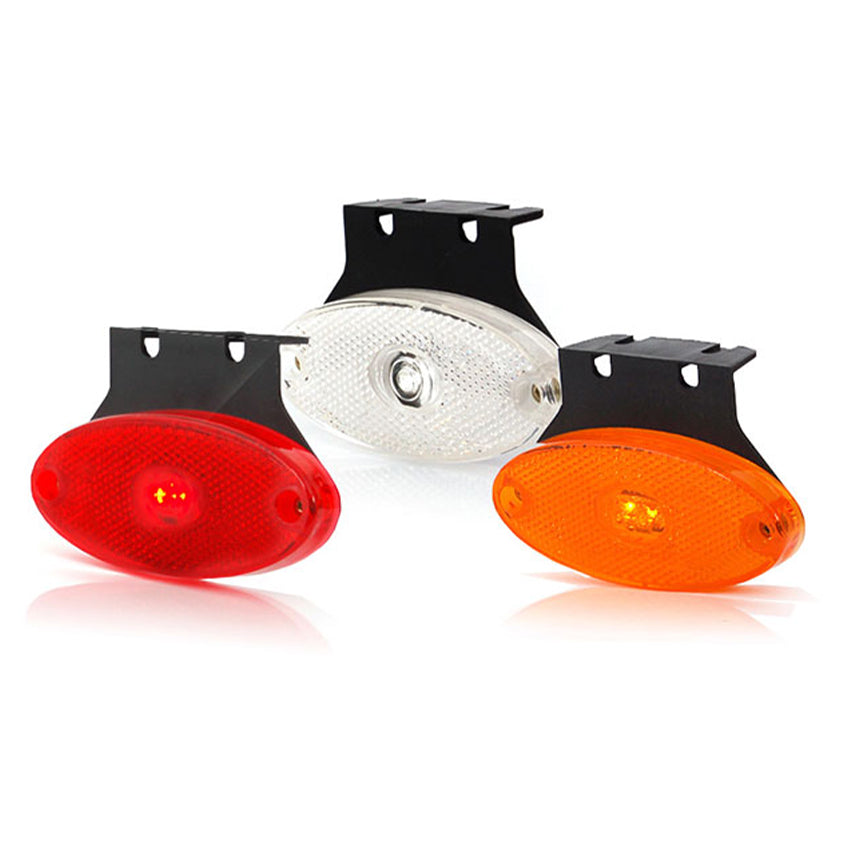 WAS W64 Oval LED Truck Marker Lamp with Bracket