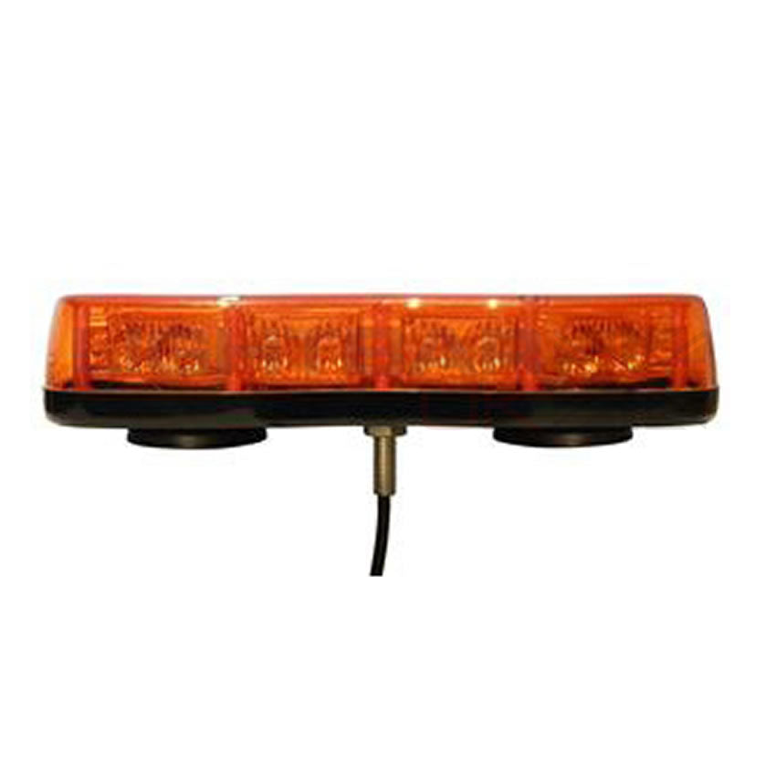 LAP1220 Single Bolt R65 Approved LED Flashing Mini Lightbar