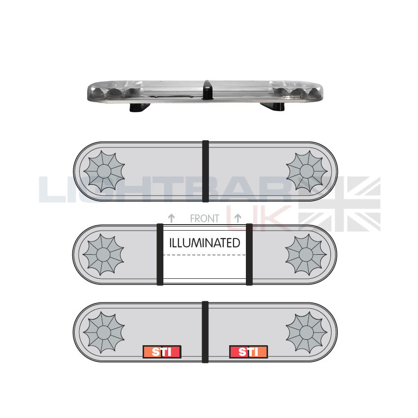 LAP Classic Titan ECE R65 3' / 0.9m LED Lightbar