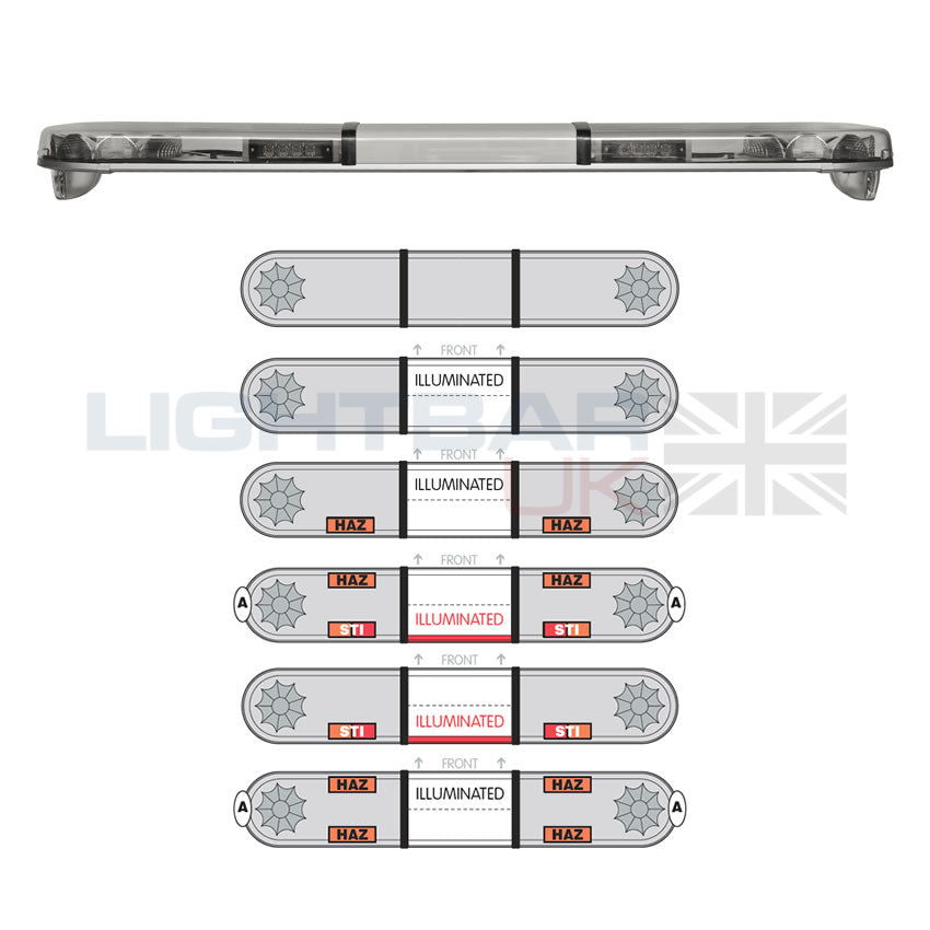 LAP Classic Titan ECE R65 4' / 1.2m LED Lightbar