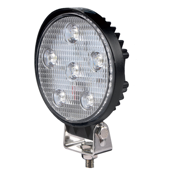 Durite 18W Round LED Work Lamp with 300mm Flying Lead