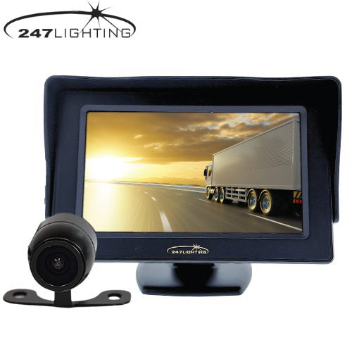 247 4.3" Vehicle Compact Reversing Camera Kit