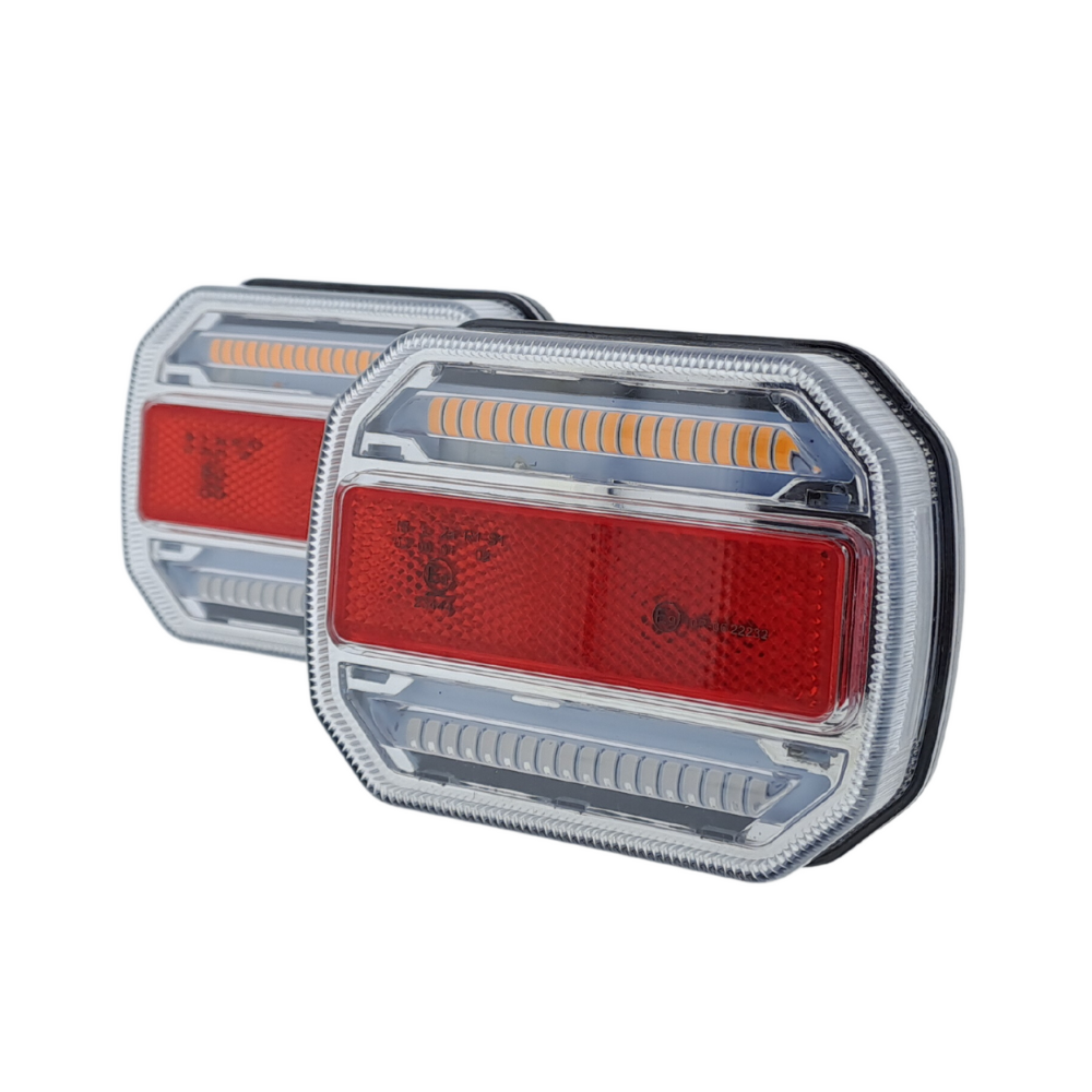 Wireless Magnetic LED Trailer Lamp Kit – Rechargeable Stop, Tail & Indicator Lights