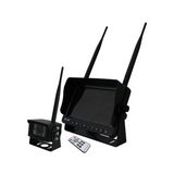 7" Wireless Reversing Camera System – Quad Split HD DVR Monitor, 12–32V for Trucks, Vans & Motorhomes