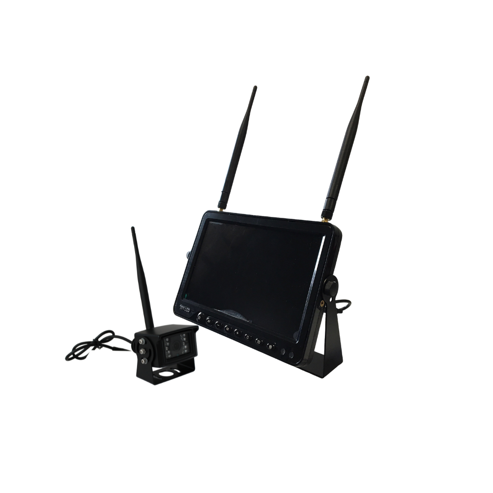 9" HD Wireless Reversing Camera Kit - DVR Monitor, Night Vision, 12–32V