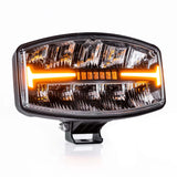 TRALERT® Atlas 320 Oval LED Driving Lamp – 60W 6000lm with Integrated R65 Warning Light
