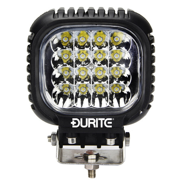 Durite 16 x 3W CREE LED Spot Lamp - Black 10-30V 3800lm IP67
