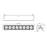 TRALERT® Edge WF-4856 LED Work Light – 48W, 5,600 Lumens, Flood Beam, 12/24V, IP69K