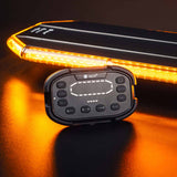 TRALERT® Circulux LED Beacon Bar 1206mm – R65 Class 2 Amber Warning Light, 12–24V with Controller