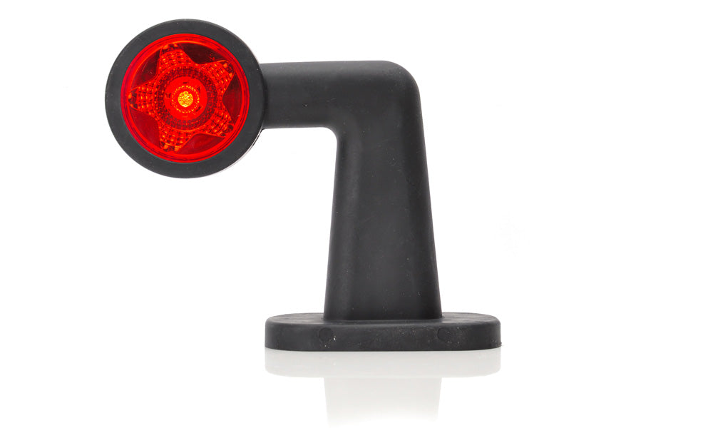 WAS W21.2 Star LED Truck Side Marker Front and Rear Lamp - 90 Degree