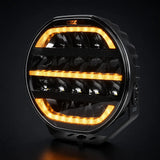 OZZ XR2 7" LED Driving Light – 7,200 Lumens, 470m Range, ECE R149, White/Amber Position Light | 88103