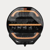 OZZ XR2 7" LED Driving Light – 7,200 Lumens, 470m Range, ECE R149, White/Amber Position Light | 88103