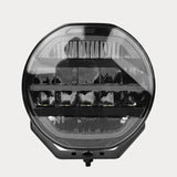 OZZ XR2 7" LED Driving Light – 7,200 Lumens, 470m Range, ECE R149, White/Amber Position Light | 88103