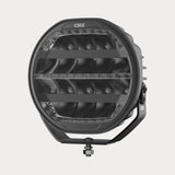 OZZ XR3 P9" LED Driving Light – 15,000 Lumen with White & Amber Position Lights, ECE R65 Warning Light & Black Housing, 9–36V