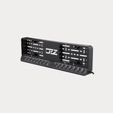 OZZ DLP1 LED Licence Plate Holder with Integrated Driving Light Bar – 9,600 Lumen, Black, 10–32V