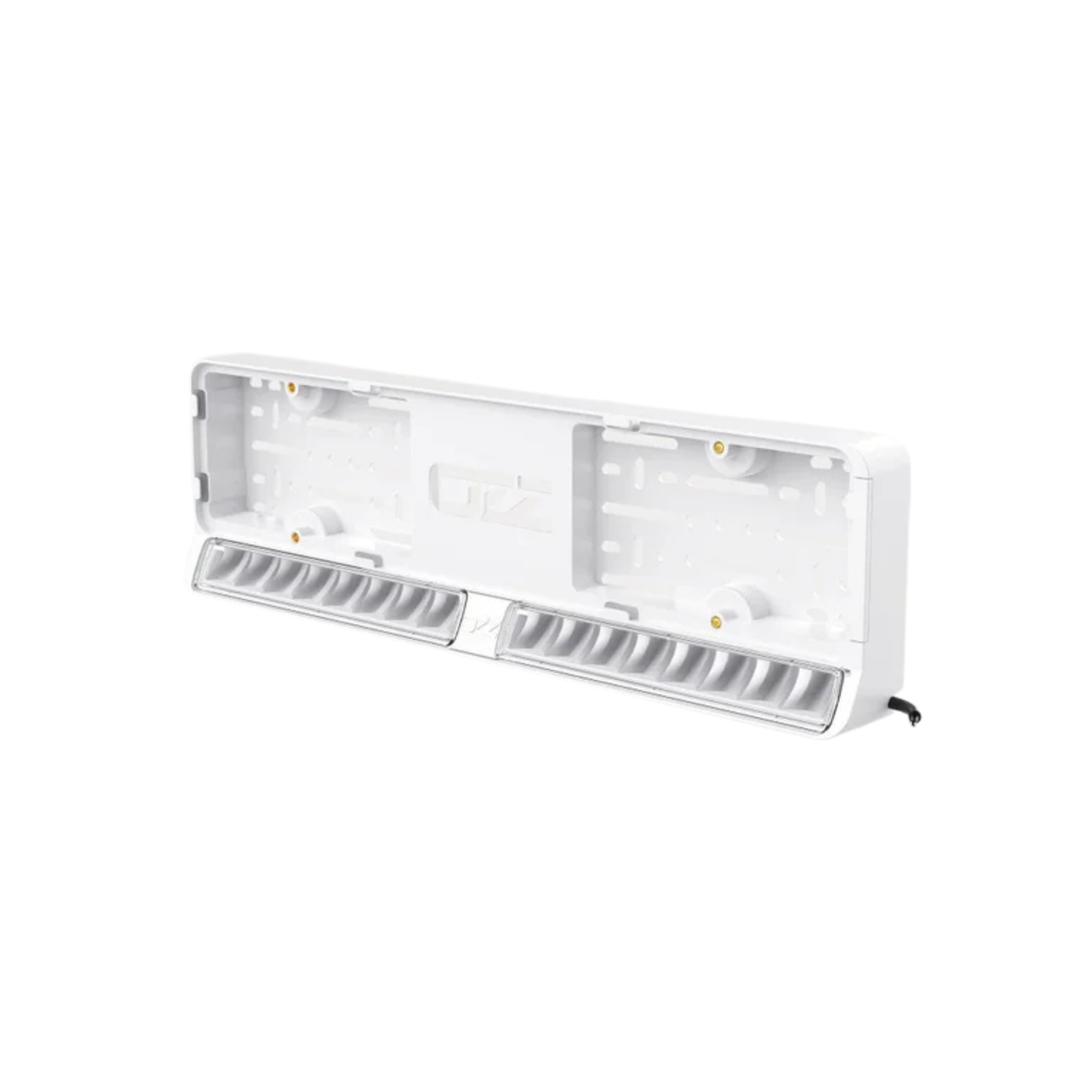 OZZ DLP1 LED Licence Plate Holder with Integrated Driving Light Bar – 9,600 Lumen, White, 10–32V