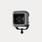 OZZ SQR 5" LED Work Light – Flood Beam with R65 Class 2 Warning Light, 12–24V