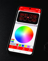 TRALERT® 4-PAD LED Lighting Switch Panel with Smartphone App Control – 4-Button, 12/24V, ECE R10