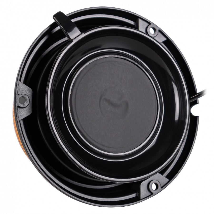 Truck LED ECE R65 LED Low Profile Flashing Beacon Amber - Magnetic Mount