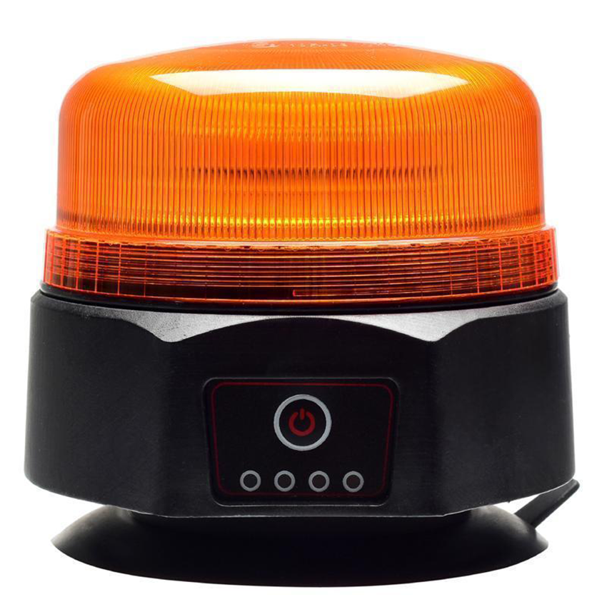 Lightbar UK NOX™ Go – Magnetic Rechargeable R65 LED Beacon with Wireless Remote (12/24V)